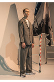 メスノウン(MASSNOUN)  TWO BUTTON CHECK JACKET MFNJK002-DG