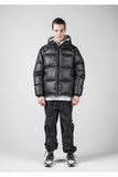 メスノウン(MASSNOUN)  SL LOGO REFLECTIVE STANDARD PADDING MFNPD001-BK