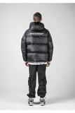 メスノウン(MASSNOUN)  SL LOGO REFLECTIVE STANDARD PADDING MFNPD001-BK