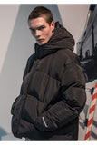 メスノウン(MASSNOUN) SL LOGO DETACHABLE HOOD PADDING MFNPD002-BK