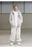 メスノウン(MASSNOUN)NUCLEAR TURTLE DOUBE SOFT WOOL JUMPER MFNPD003-BG