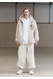 メスノウン(MASSNOUN)NUCLEAR TURTLE DOUBE SOFT WOOL JUMPER MFNPD003-BG