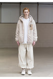 メスノウン(MASSNOUN)NUCLEAR TURTLE DOUBE SOFT WOOL JUMPER MFNPD003-BG