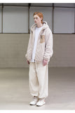 メスノウン(MASSNOUN)NUCLEAR TURTLE DOUBE SOFT WOOL JUMPER MFNPD003-BG