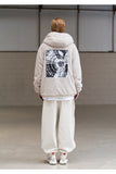 メスノウン(MASSNOUN)NUCLEAR TURTLE DOUBE SOFT WOOL JUMPER MFNPD003-BG