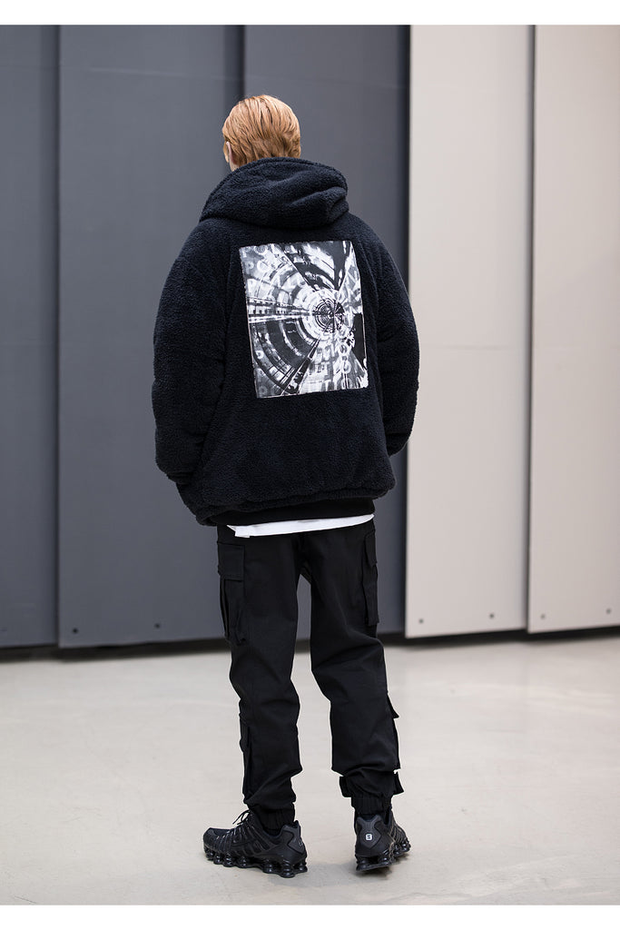 メスノウン(MASSNOUN) NUCLEAR TURTLE DOUBE SOFT WOOL JUMPER MFNPD003-BK