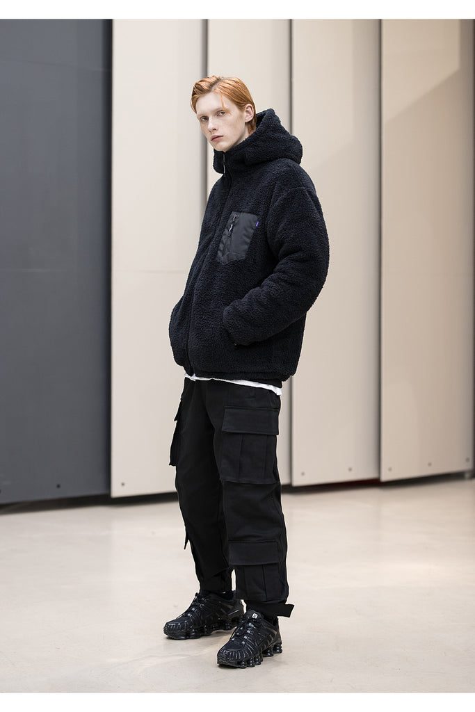 メスノウン(MASSNOUN) NUCLEAR TURTLE DOUBE SOFT WOOL JUMPER MFNPD003-BK