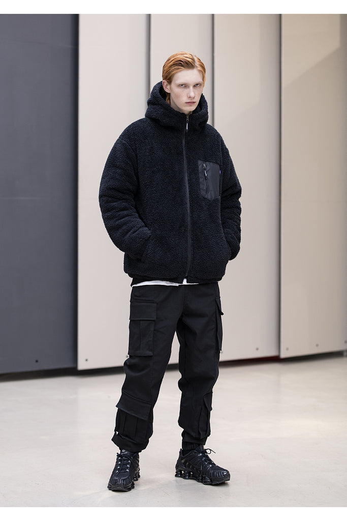 メスノウン(MASSNOUN) NUCLEAR TURTLE DOUBE SOFT WOOL JUMPER MFNPD003-BK