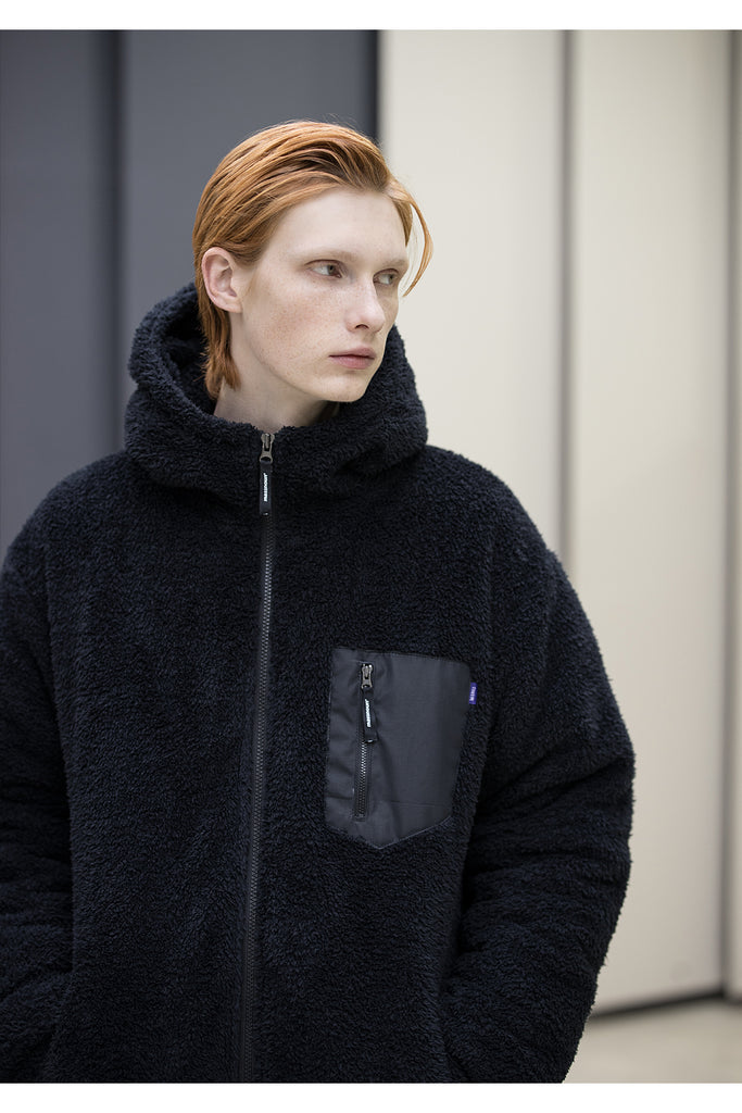 メスノウン(MASSNOUN) NUCLEAR TURTLE DOUBE SOFT WOOL JUMPER MFNPD003-BK