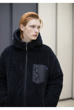 メスノウン(MASSNOUN) NUCLEAR TURTLE DOUBE SOFT WOOL JUMPER MFNPD003-BK
