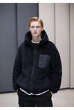 メスノウン(MASSNOUN) NUCLEAR TURTLE DOUBE SOFT WOOL JUMPER MFNPD003-BK