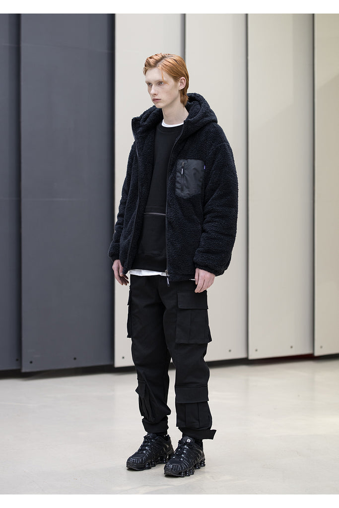 メスノウン(MASSNOUN) NUCLEAR TURTLE DOUBE SOFT WOOL JUMPER MFNPD003-BK