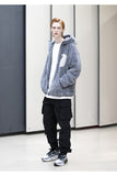 メスノウン(MASSNOUN)NUCLEAR TURTLE DOUBE SOFT WOOL JUMPER MFNPD003-GY