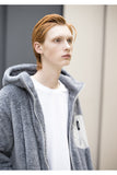 メスノウン(MASSNOUN)NUCLEAR TURTLE DOUBE SOFT WOOL JUMPER MFNPD003-GY