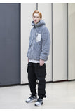 メスノウン(MASSNOUN)NUCLEAR TURTLE DOUBE SOFT WOOL JUMPER MFNPD003-GY