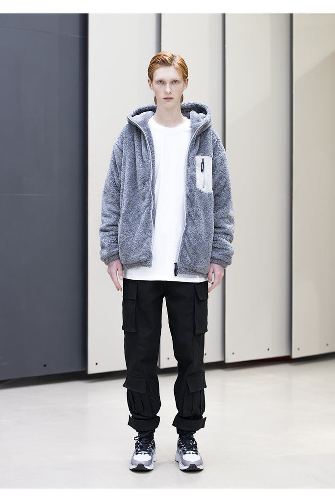 メスノウン(MASSNOUN)NUCLEAR TURTLE DOUBE SOFT WOOL JUMPER MFNPD003-GY