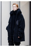 メスノウン(MASSNOUN)OBJECT DOUBLE SOFT WOOL LONG JUMPER MFNPD004-BK