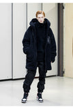 メスノウン(MASSNOUN)OBJECT DOUBLE SOFT WOOL LONG JUMPER MFNPD004-BK