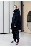 メスノウン(MASSNOUN)OBJECT DOUBLE SOFT WOOL LONG JUMPER MFNPD004-BK