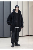 メスノウン(MASSNOUN)OBJECT DOUBLE SOFT WOOL LONG JUMPER MFNPD004-BK