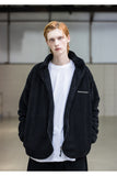 メスノウン(MASSNOUN)SL LOGO WHALE REVERSIBLE DOUBLE SOFT WOOL JUMPER MFNZP003-BK