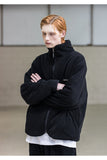 メスノウン(MASSNOUN)SL LOGO WHALE REVERSIBLE DOUBLE SOFT WOOL JUMPER MFNZP003-BK