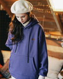 ダブルユーブイプロジェクト(WV PROJECT) CLAY HALFNECK HOOD  NAVY MJHD7316