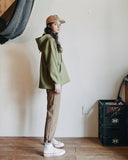 ダブルユーブイプロジェクト(WV PROJECT) CLAY HALFNECK HOOD OLIVE MJHD7316