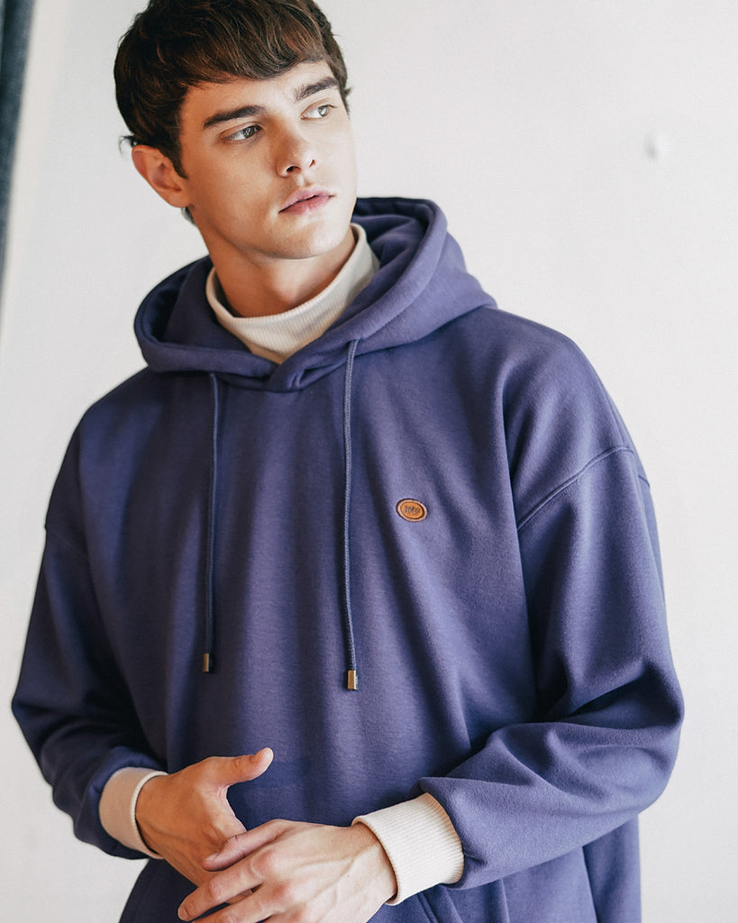 ダブルユーブイプロジェクト(WV PROJECT) CLAY HALFNECK HOOD  NAVY MJHD7316