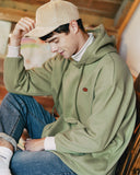 ダブルユーブイプロジェクト(WV PROJECT) CLAY HALFNECK HOOD OLIVE MJHD7316