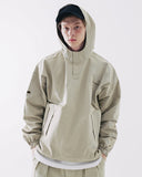 ダブルユーブイプロジェクト(WV PROJECT) Rex Anorak Hooded GreyBeige MJHD7462