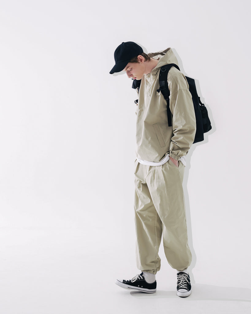 ダブルユーブイプロジェクト(WV PROJECT) Rex Anorak Hooded GreyBeige MJHD7462