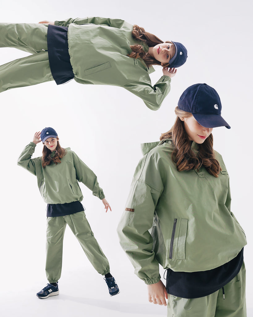 ダブルユーブイプロジェクト(WV PROJECT) Rex Anorak Hooded Light Khaki MJHD7462