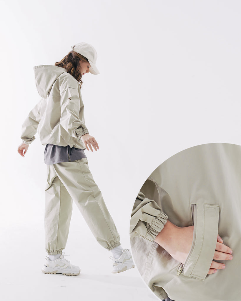 ダブルユーブイプロジェクト(WV PROJECT) Rex Anorak Hooded GreyBeige MJHD7462