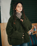 ダブルユーブイプロジェクト(WV PROJECT) MUFFIN WOOL JACKET KHAKI MJJK7341