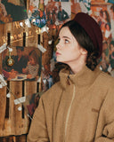 ダブルユーブイプロジェクト(WV PROJECT) MUFFIN WOOL JACKET DARKBEIGE MJJK7341