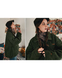 ダブルユーブイプロジェクト(WV PROJECT) MUFFIN WOOL JACKET KHAKI MJJK7341