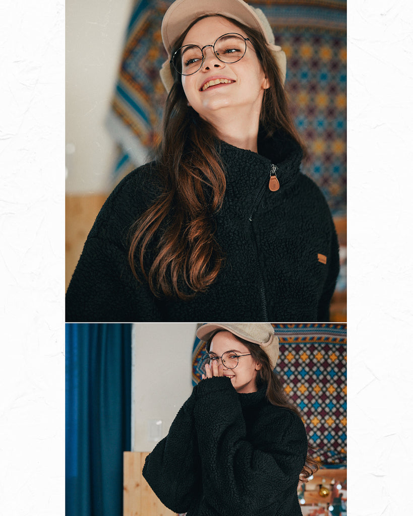 ダブルユーブイプロジェクト(WV PROJECT) MUFFIN WOOL JACKET BLACK MJJK7341