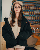 ダブルユーブイプロジェクト(WV PROJECT) MUFFIN WOOL JACKET BLACK MJJK7341