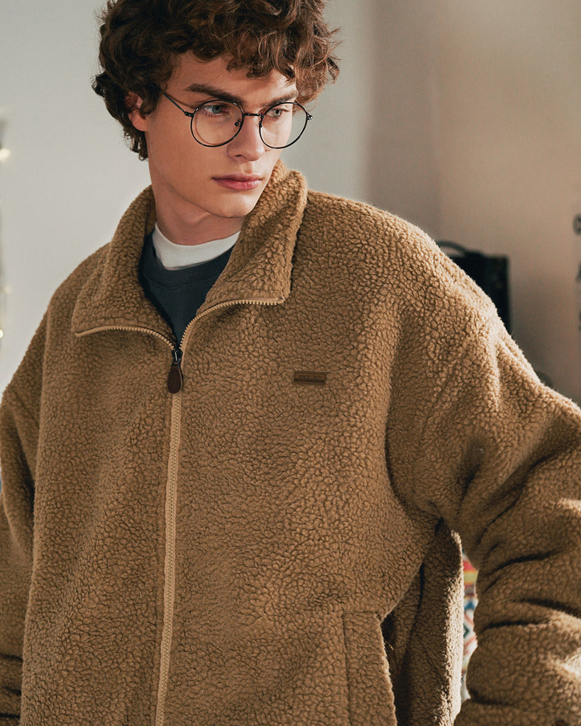 ダブルユーブイプロジェクト(WV PROJECT) MUFFIN WOOL JACKET DARKBEIGE MJJK7341