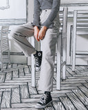 ダブルユーブイプロジェクト(WV PROJECT) MODA WIDE PANTS GRAY MJLP7220