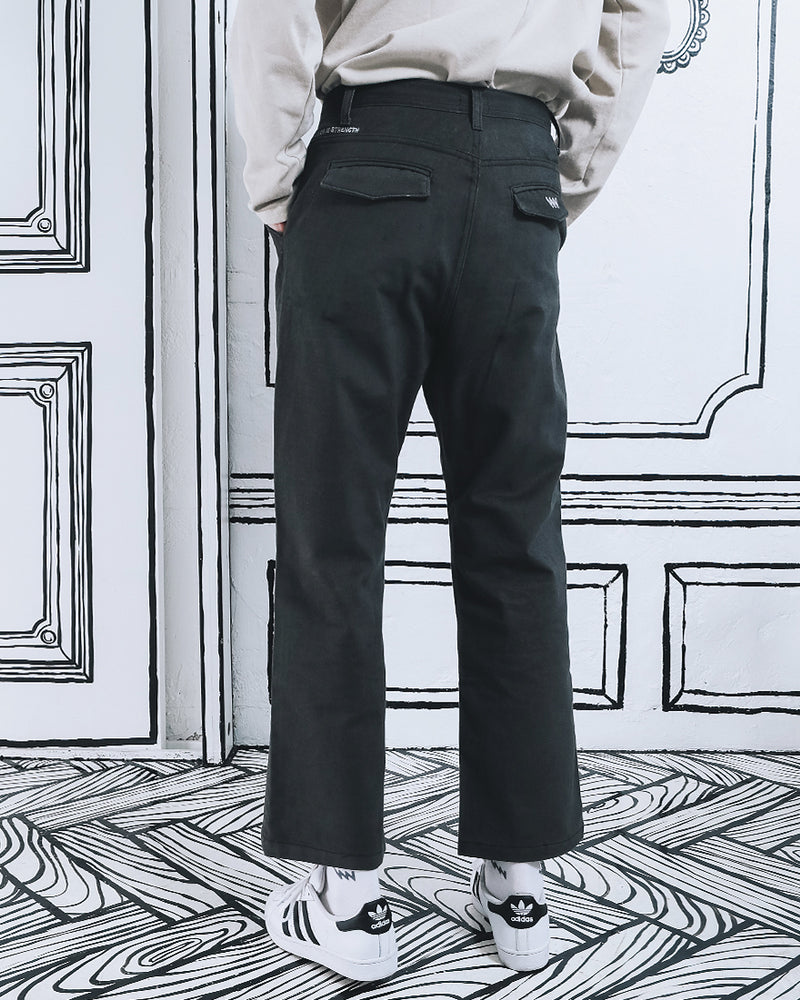 ダブルユーブイプロジェクト(WV PROJECT) MODA WIDE PANTS CHARCOAL MJLP7220