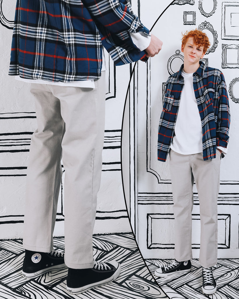 ダブルユーブイプロジェクト(WV PROJECT) MODA WIDE PANTS GRAY MJLP7220