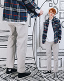 ダブルユーブイプロジェクト(WV PROJECT) MODA WIDE PANTS GRAY MJLP7220