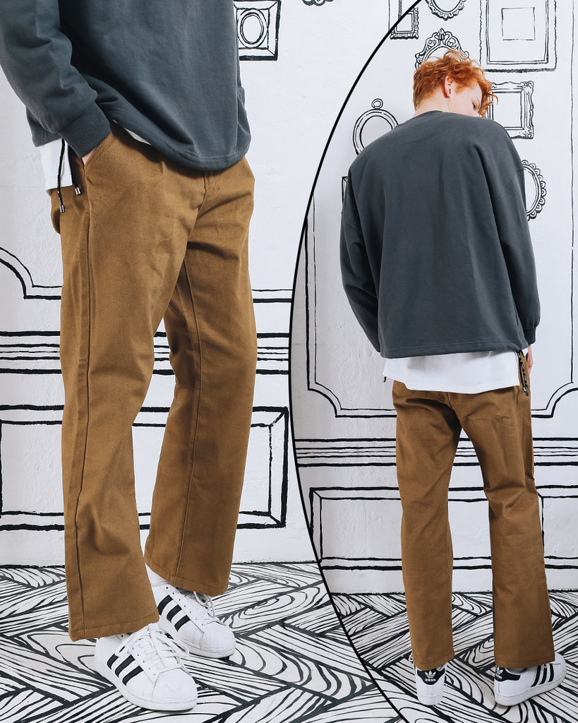 ダブルユーブイプロジェクト(WV PROJECT) MODA WIDE PANTS CAMEL MJLP7220