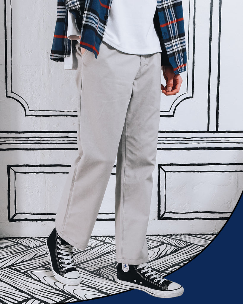 ダブルユーブイプロジェクト(WV PROJECT) MODA WIDE PANTS GRAY MJLP7220