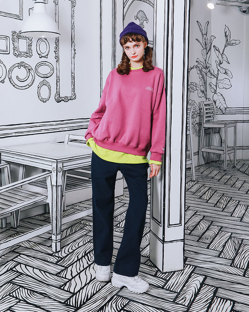 ダブルユーブイプロジェクト(WV PROJECT) MODA WIDE PANTS NAVY MJLP7220