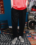 ダブルユーブイプロジェクト(WV PROJECT)COSE LINEN PANTS BLACK MJLP7259