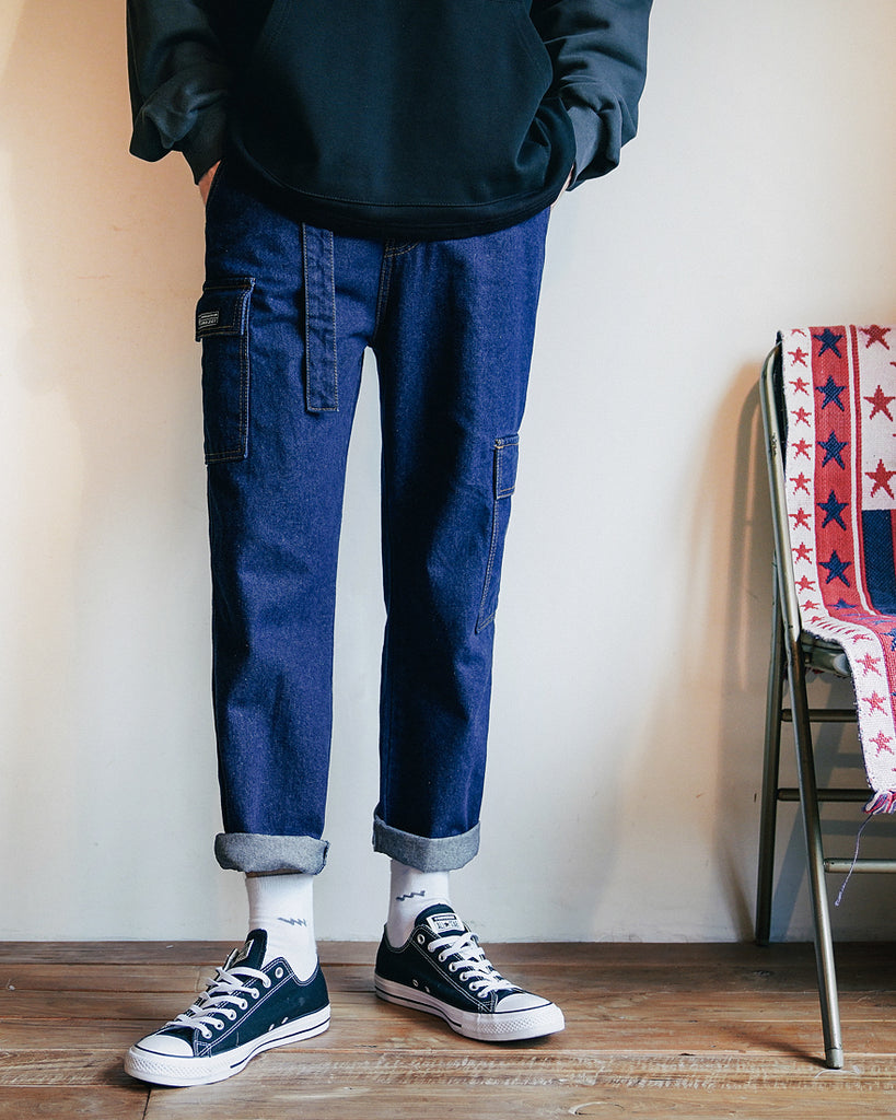 ダブルユーブイプロジェクト(WV PROJECT) FORWORK DENIM PANTS DARKBLUE MJLP7315