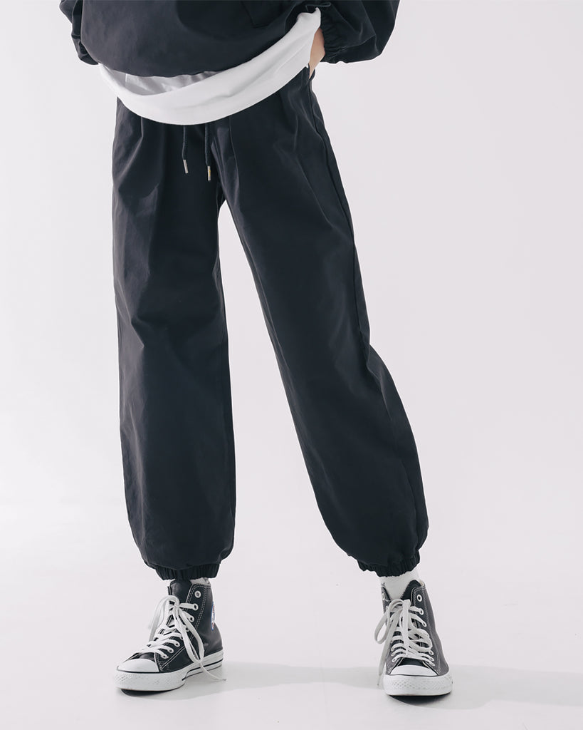 ダブルユーブイプロジェクト(WV PROJECT) Rex Balloon Banded Pants Black MJLP7461